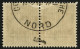 GUERRE - COUDEKERQUE : 40c (n°8) Neuf * (oblitération COUDEKERQUE Partielle Au Verso).  Cote 650€. Signé BRUN. Superbe. - War Stamps