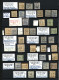 ALSACE LORRAINE : Collection De 60 Timbres Avec Cachets FELDPOST RELAIS. Timbres TB, B Ou Défauts. Ensemble Rare. TB. - Other & Unclassified