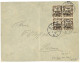 TOGO : 1914  Bloc De 4 Du 1/2p S/ 3pf Type I (n°31) Obl. LOME TOGOGEBIET Sur Enveloppe Pour PALMIE. Timbre Rare Sur Lett - Autres & Non Classés