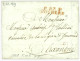 1809 P.87.P VOGHERE En Rouge Sur Lettre Avec Texte Pour ALEXANDRIE. Superbe. - 1792-1815 : Departamentos Conquistados