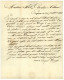 1798 AIX LA CH. Rouge + Grand Cachet PP Rouge Sur Lettre Avec Texte Daté "EUPEN" Pour COLMAR (ALSACE). GRANDE RARETE. Su - 1792-1815: Conquered Departments