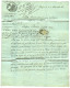 An 10 P.103.P RHINBERG Rouge Sur Lettre Pour PARIS. RARE. Luxe. - 1792-1815: Veroverde Departementen