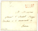 1806 P.108.P ACQUI En Rouge Sur Lettre Avec Texte Pour TURIN. Superbe. - 1792-1815: Conquered Departments