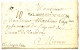 EXPEDITION D' ESPAGNE ( 1713-1715) : Cachet Rarissime DE L' ARM. DE CATALOGNE (Lenain N°SE36) Sur Lettre Avec Texte Daté - Marques D'armée (avant 1900)