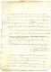 EXPEDITION D' ESPAGNE ( 1713-1715) : Cachet Rarissime DE L' ARM. DE CATALOGNE (Lenain N°SE36) Sur Lettre Avec Texte Daté - Armeestempel (vor 1900)