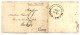 COCHINCHINE - EXPEDITION FRANCO-ESPAGNOLE - Occupation De TOURANE : 1859 Taxe 8 + PAYS ETR. V.SUEZ AMB. F. Sur Lettre Av - Armeestempel (vor 1900)