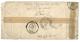Bureau Central - SHANGHAI : 1860 CORPS EXP. CHINE Bau CENTRAL + Taxe 30 D.T (tarif Soldat) Sur Enveloppe De MANDARIN Con - Marques D'armée (avant 1900)
