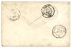BUREAU A - SAIGON : 1861 40c (n°16) Pd Obl. CECA + CORPS EXP. CHINE Bau A Sur Enveloppe (tarif Officier) Pour La FRANCE. - Legerstempels (voor 1900)