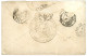 BUREAU A - SAIGON : 1861 20c (n°14) + 40c (n°16) Obl. CECA + CORPS EXP. CHINE Bau A Sur Enveloppe Pour La FRANCE. Verso, - Armeestempel (vor 1900)