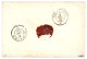 STATION FRANCAISE De SINGAPOUR : 1860 20c (n°14)x2 Sur Lettre De BREST Pour STATION FRANCAISE DE L' INDOCHINE à SINGAPOU - Army Postmarks (before 1900)
