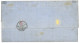 BUREAU  D - SINGAPOUR : 1861 Superbe Paire 40c (n°16) Obl. CECD + CORPS EXP. CHINE Bau D Sur Lettre Avec Texte Daté "SAI - Army Postmarks (before 1900)