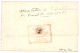 EXPEDITION De COCHINCHINE : 1863 Grand Cachet ETABLISSEMENTS FRANCAIS DE LA COCHINCHINE SAIGON (rare) + Taxe 6 + BUREAU  - Armeestempel (vor 1900)