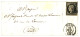 24 JANVIER 49 : 20c (n°3) TB Margé Obl. Grille + T.15 DIJON 24 Janv. 49 Sur Lettre Avec Texte. TTB. - 1849-1850 Ceres