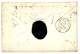 1850 4 Exemplaires Du 20c Noir (n°3) Obl. Grille + PARIS (K) Sur Enveloppe Pour WITHAM (GRANDE-BRETAGNE). Un Timbre File - 1849-1850 Cérès