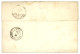 ALPES MARITIMES : 1866 10c (n°21) Obl. GC 751 (CASTELLANNE) + T.22 ST AUBAN (78) Sur Lettre Avec Texte Daté "AMIRAT 10 J - 1863-1870 Napoleone III Con Gli Allori
