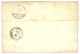 ALPES MARITIMES : 1866 10c (n°21) Obl. GC 751 (CASTELLANNE) + T.22 ST AUBAN (78) Sur Lettre Avec Texte Daté "AMIRAT 10 J - 1863-1870 Napoléon III. Laure