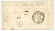 BALLON MONTE : 40c (n°38) Obl. Etoile + PARIS 8 Dec 70 Sur BALLON MONTE Pour AMSTERDAM (PAYS-BAS). Verso, AMSTERDAM 14 D - Oorlog 1870