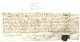 ILES ANGLO-NORMANDES : 1662 Magnifique Parchemin écrit En Français Daté De "L'Isle De GUERNESEY En La Ville De ST PIERRE - ....-1700: Precursors