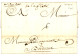 1741 "DE LA FLOTTE" Manuscrit Sur Lettre Avec Texte De LEOGANE (HAITI) Pour BORDEAUX. Superbe. - Posta Marittima