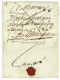 1791  BAYONNE / Pt PAYE + CAP Sur Lettre Avec Texte De Bayonne Pour PORT AU PRINCE (HAITI). Verso, Cachet D' Arrivée "AO - Maritime Post