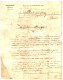 1832 INTENDANCE SANITAIRE DE MARSEILLE + NIZZA DI MARE + Rare Cachet NETTO DI FUORI E SPORCA DI DENTRO Sur Lettre Avec T - Schiffspost