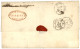 MAROC PRECURSEUR Acheminé Via ST MALO : 1856 T.15 ST MALO + Taxe 6 Sur Lettre Sans Texte Mais Daté "CASABLANCA 16 Mai 18 - Maritime Post