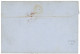 1872 10c (n°28)x2 + 80c (n°32) Obl. ANCRE + HAITI PAQ FR D N°1 Sur Lettre Du CAP HAITIEN Pour NANTES. RARE. TB. - Maritime Post