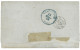 1876 40c SIEGE (n°38) + Paire 30c SAGE Type I (n°69) Obl. LA GUAYRA Sur Lettre Pour MALAGA (ESPAGNE). Superbe Qualité. - Poste Maritime