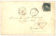 1882 TRINIDAD 4p Obl. TRINIDAD + Trés Rare Cachet Maritime TRINITE PAQ. FR. C N°1 + LIGNE A PAQ. FR N°1 En Rouge Sur Let - Maritieme Post