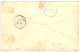 1882 TRINIDAD 4p Obl. TRINIDAD + Trés Rare Cachet Maritime TRINITE PAQ. FR. C N°1 + LIGNE A PAQ. FR N°1 En Rouge Sur Let - Schiffspost