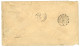 1875 4 Paires Du 15c CERES (n°59) + 10c CERES Obl. GC 5118 + YOKOHAMA Bau FRANCAIS Sur Lettre Via BRINDISI Pour La FRANC - 1849-1876: Période Classique
