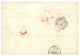 1874 80c CERES (x2) + 40c SIEGE Obl. GC 5118 + YOKOHAMA Bau FRANCAIS Sur Lettre Pour La LYON. Double Port à 2F Superbe. - 1849-1876: Période Classique