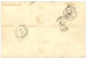 LIGNE S : 1872 Paire 5c Vert Pâle Sur Bleu (n°35) + 30c (n°30)x3 Obl. ANCRE + YOKOHAMA PAQ. FR. S N°2 Sur Lettre Pour LY - 1849-1876: Klassik