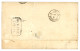 ALEXANDRIE : 1865 FRANCE 15c TAXE (pd) Obl. MARSEILLE + "Par ASSYRIEN" Sur Lettre Non Affranchie D' ALEXANDRIE (EGYPTE)  - 1849-1876: Période Classique