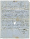 JERUSALEM : 1861 2 Superbes Frappes Du Rare Cachet Croix POTENCEE POSTE FRANCAISE JERUSALEM + Taxe 9 + JAFFA SYRIE Sur L - 1849-1876: Période Classique
