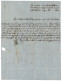 LATTAQUIE - Cachet Maritime : 1870 Trés Rare Cachet LATTAQUIE PAQ FR X N°5 + Taxe 6 Sur Lettre Avec Texte Pour MARSEILLE - 1849-1876: Classic Period