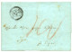 RHODES : 1865 RHODES TURQUIE + Taxe "100" Rouge Sur Lettre Pour La GRECE. Verso, SMYRNE TURQUIE. RARE. TTB. - 1849-1876: Classic Period