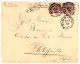 BENIN - CORR. D' ARMEES WHYDAH : 1895 ALLEMAGNE 10pf (x2) Obl. KLEIN-POPO Sur Enveloppe Avec Texte Daté "PETIT POPO" Pou - Other & Unclassified