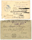 CAMEROUN : 1914 2 Lettres TRESOR Et POSTE AUX ARMEES/ COLONNE DU CAMEROUN FRANCHISE MILITAIRE  Pr La FRANCE. TTB. - Altri & Non Classificati