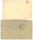 CAMEROUN : 1914 2 Lettres TRESOR Et POSTE AUX ARMEES/ COLONNE DU CAMEROUN FRANCHISE MILITAIRE  Pr La FRANCE. TTB. - Autres & Non Classés