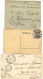 CAMEROUN : 1915 Lot De 2 Lettres Militaires + 1 Entier (neuf) Surch. C.E.F Avec Cachet Rond TRESOR Et POSTE AUX ARMEES.  - Andere & Zonder Classificatie