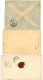 CAMEROUN : 1915 Lot De 2 Lettres Militaires + 1 Entier (neuf) Surch. C.E.F Avec Cachet Rond TRESOR Et POSTE AUX ARMEES.  - Andere & Zonder Classificatie