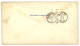 GABON - FlagSHIP USS LANCASTER - ANTI SLAVERY Patrol : 1885 CG 25c Obl. Grand Cachet ETABLISSEMENTS DU GABON GABON + LIV - Altri & Non Classificati