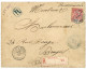 CONGO - BATA : 1895 50c Obl. BATA CONGO FRANCAIS Sur Lettre RECOMMANDEE Pour BRUGES (BELGIQUE). Le Bureau De BATA Est Tr - Sonstige & Ohne Zuordnung