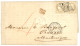 GUADELOUPE  : 1874 CG Paire 30c (pd) + GUADALOUPE PAID Rouge + Taxe 4 Sur Lettre Pour FRANCOIS (MARTINIQUE. Verso, Petit - Other & Unclassified