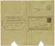 GUADELOUPE : 1891 CG 10 Obl. POINTE A PITRE Sur AVIS DE RECEPTION Complet. RARE. TTB. - Sonstige & Ohne Zuordnung
