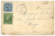 1875 20c AIGLE 4 Grandes Marges Avec Bord De Feuille + 5c EMPIRE Avec 4 Grandes Marges Obl. CCH + CORR. D' ARMEES SAIGON - Altri & Non Classificati