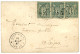 TAN-AN Bureau Civil : 1881 CG Bande De 3 Du 5c SAGE Obl. COCHINCHINE TAN-AN Sur Enveloppe Pour SAIGON. Trés RARE. TTB. - Altri & Non Classificati