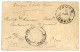 TONKIN : 1893 VAN-BU TONKIN + Grand Cachet évidé CORPS EXPEDre TONKIN (type Rare) Sur Lettre Pour ORAN (ALGERIE). Verso, - Autres & Non Classés