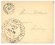 TONKIN : 1902 TIEN-YEN TONKIN + Rare Grand Cachet TERRITOIRE MILITAIRE / POSTE DE DAN-HA Sur Lettre Pour HANOI. Superbe. - Other & Unclassified